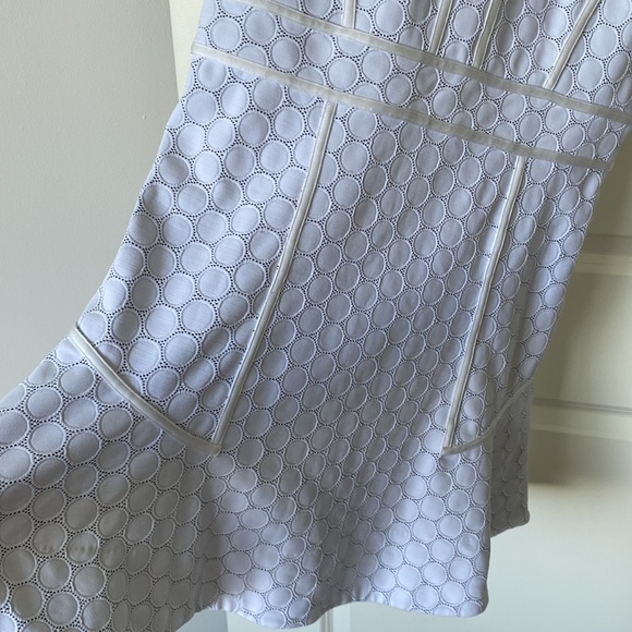 MARC BY MARC JACOBS  Leyna Dotty Ponte Dress White - Picture 7 of 9